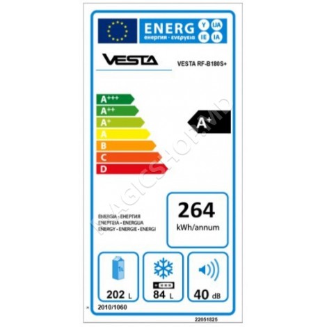 Frigider VESTA RF-B180BG+